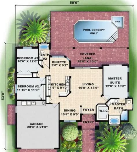 House 28248 Blueprint Details Floor Plans