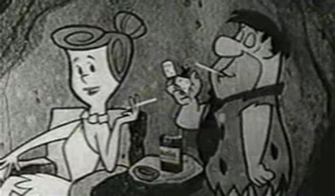 Meanwhile Back In The 60s The Flintstones Cigarette Commercial