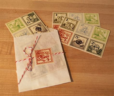 Vintage Style Postage Stamp Stickers By Jodieholdman On Etsy