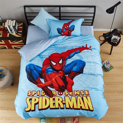 Stunning Spider Sense Spiderman Bedding Set Mens Bedding Sets Bedding Sets Online Comforter