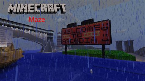 Minecraft Xbox 360 Maze Youtube