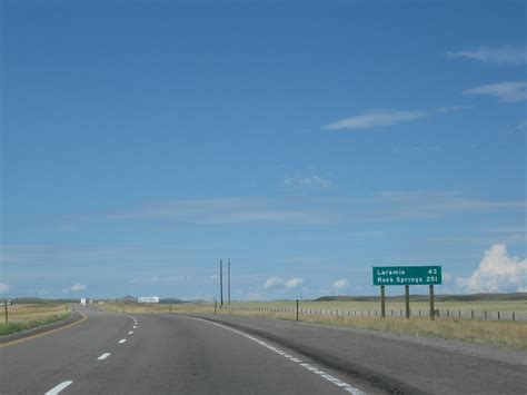 Wyoming Aaroads Interstate 80 Westbound Laramie County