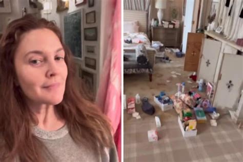 Drew Barrymore Gives Fans A Look Into Her Surprisingly Messy Home In