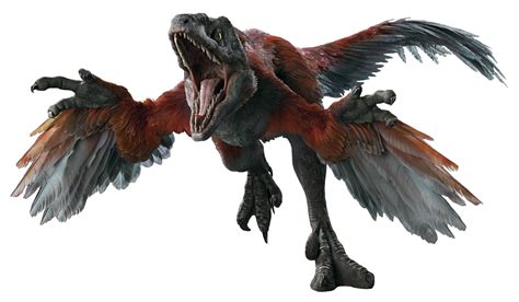 Jurassic World Pyroraptor Render 1 By Tsilvadino On Deviantart