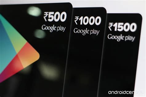 Maybe you would like to learn more about one of these? Google Play gift cards are now available in India | Android Central
