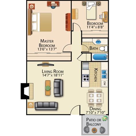 Tiny House Floor Plans Under 500 Sq Ft House Plans