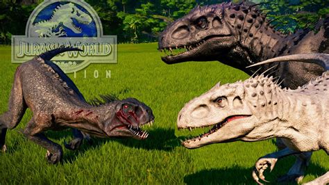 Scorpius Rex Vs Indominus Rex Who Will Win Jurassic World Evolution