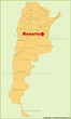 Rosario Map | Argentina | Detailed Maps of Rosario