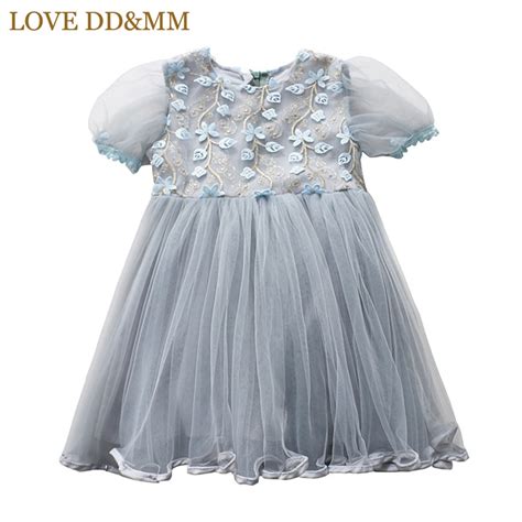 Buy Love Ddandmm Girls Dresses 2019 Summer New Children