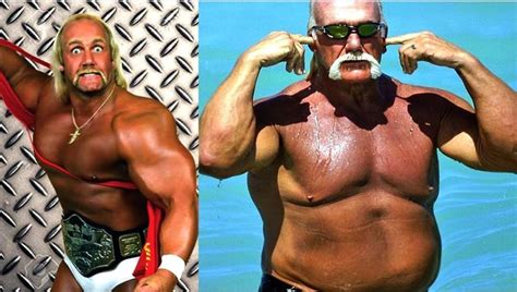 Hulk Hogan Then And Now A Man Beast Strongman Events