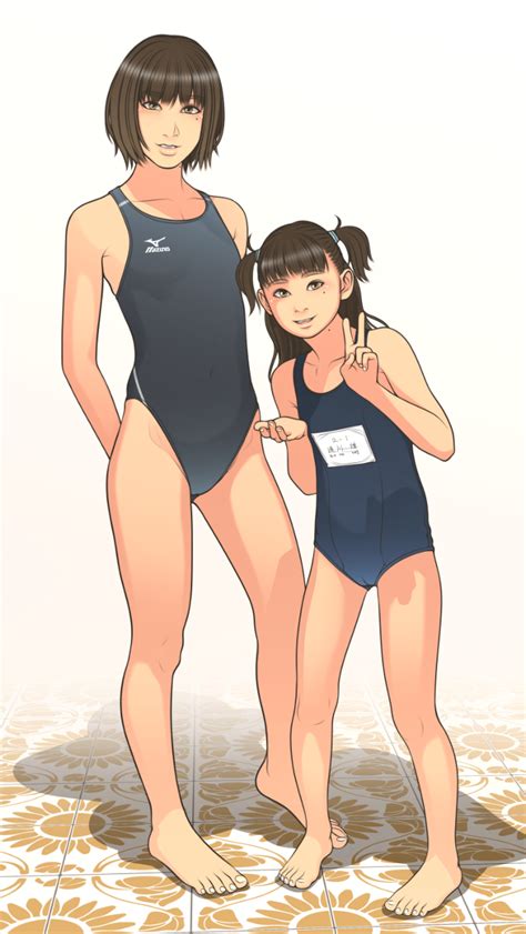 Mizuno Shinchou Ni Kansuru Kousatsu Highres 2girls Age
