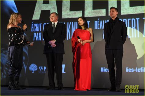 Brad Pitt And Marion Cotillard Continue Allied Press In Paris Photo