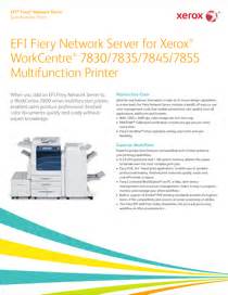 Install xerox driver xerox xerox driver xerox driver download. Xerox WorkCentre 7830/7835/7845/7855 Brochure - Free PDF Download (8 Pages)