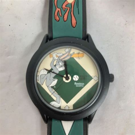 Vintage 1994 Bugs Bunny Looney Tunes Watch Armitron Disney Rare
