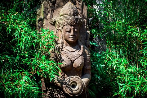 Free Images Tree Forest Sand Woman Flower Stone Monument Statue Green Jungle