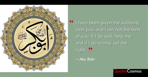 Abu Bakr Quotes Quotescosmos