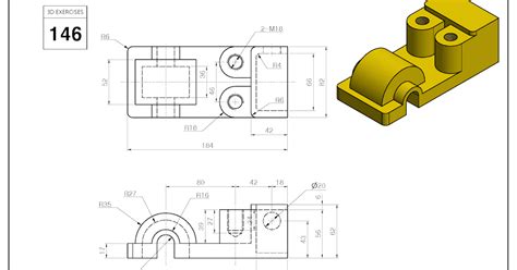 3d Cad Exercises 146 Studycadcam