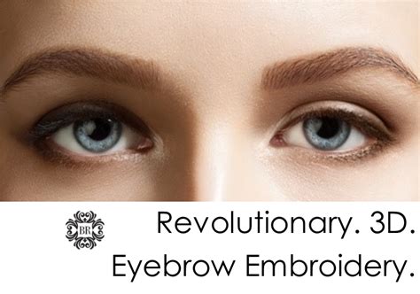 3D Eyebrow Tattoo (Eyebrow Embroidery) A revolutionary new ...