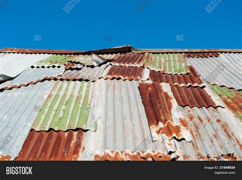 Rusted Old Corrugated Image And Photo Free Trial Bigstock