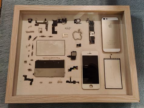 Apple Iphone 5s Teardownframeddisassembled Cell Phone Component