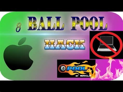 Play the hit miniclip 8 ball pool game on your mobile and become the best! 8 Ball Pool Hack For IOS Devices - YouTube