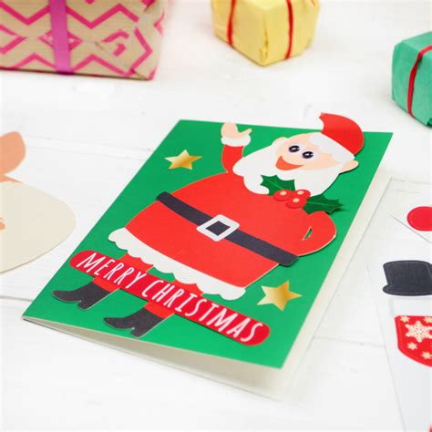 Card making kits diy handmade greeting card kits for kids, christmas card folded cards and matching envelopes thank you card art crafts crafty set gifts for girls boys 4.2 out of 5 stars 57 1 offer from $13.59 Make Your Own Christmas Card Kit By Postbox Party | notonthehighstreet.com