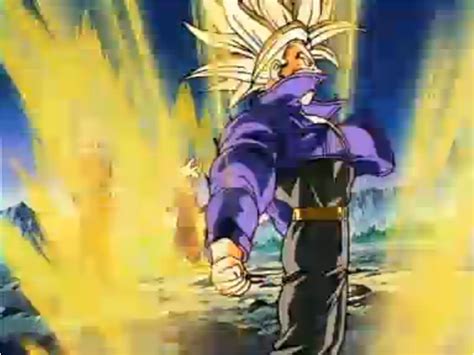 Image Trunks Transforming Into An Ascended Super Saiyanpng Awesome
