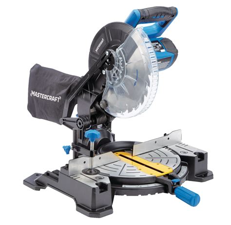 Mastercraft 15 Amp Single Bevel Compound Mitre Saw 10 In Canadian Tire
