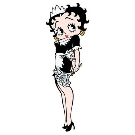 Vintage Rare Betty Boop French Maid Advanced Graphics Cardboard
