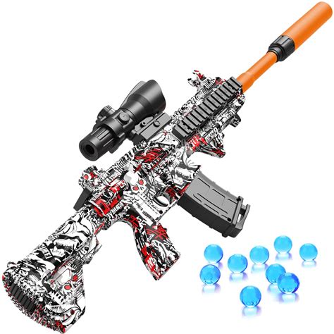 Buy M416 Electric Gel Blaster Toy W40000 Eco Friendly Gel Balls Bullets Auto Manual Splatter