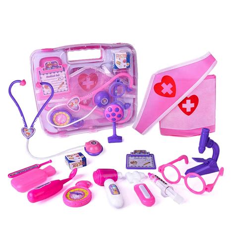 Doctor Kit For Kids Doctor Set Dr Kit For Girls And Toddlers 15 Pcs F