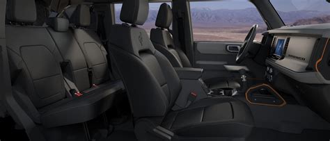 2021 Ford® Bronco Suv Interior Features