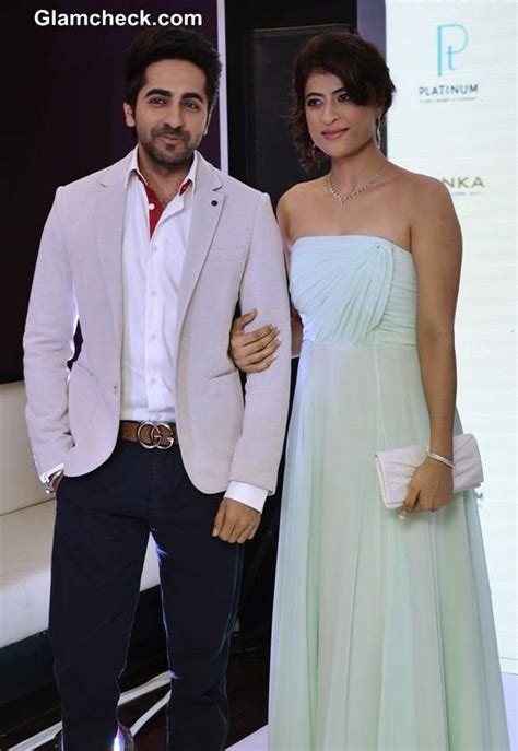 Ayushmann Khurrana And Wife Tahira Kashyap Celebrate Platinum Day — Indian Fashion