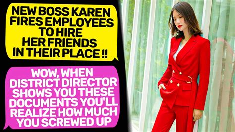 new rude boss karen lost her job you thought you are the owner get a lesson r