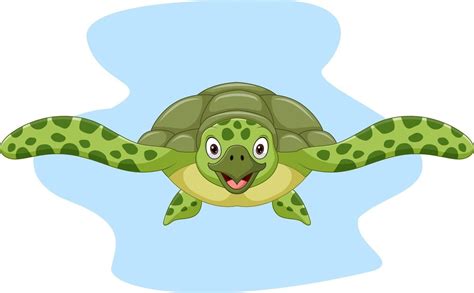 Turtle Swimming Nature Vector Vector Free Download Vector Photo