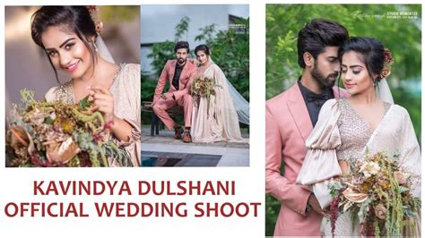 Kavindya Dulshani Official Wedding Shoot Youtube