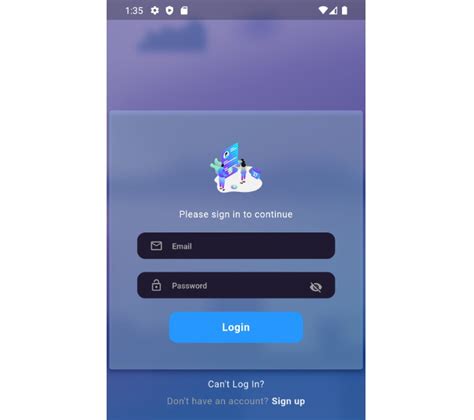 A Flutter Login Ui Screens With Animation