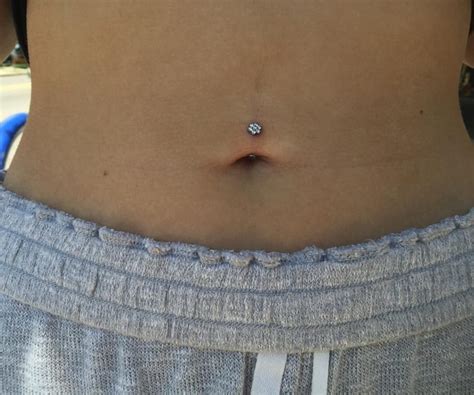 Awesome Floating Navel Piercing Body Art Guru