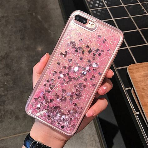 New Luxury Glitter Liquid Sand Quicksand Star Case For Iphone 6 6s 7 8