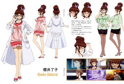 Sakurai Ryouko Senki Zesshou Symphogear Highres Official Art 10s