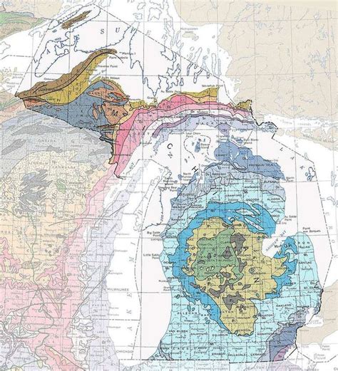 Geologic Maps Of The 50 United States Map Map Of