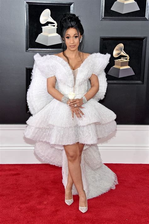 2018 Grammys Red Carpet Photos Cardi B Lady Gaga And More The New