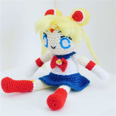 Sailor Moon Crochet Pattern With Video Tutorial Sailor Moon Crochet