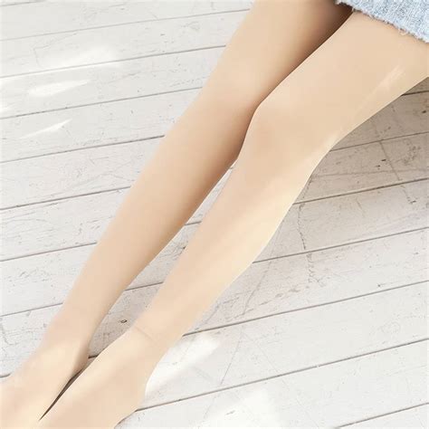 skin tone pantyhose tights footed fleece lined inside pantyhose underwear women s stockings