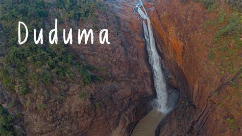 Duduma Waterfall The Waterfall At Odisha Andhra Border YouTube