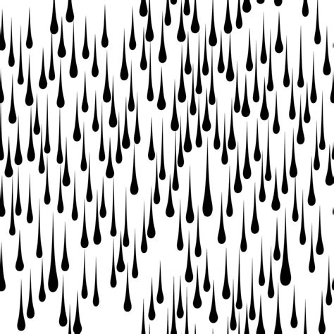 Water Drop Seamless Pattern Geometric Abstract Background With Droplets Stylish Funky