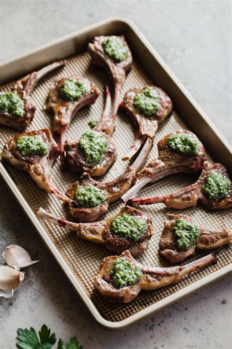 Just salt to your personal taste. Pan Fried American Lamb Chops - Superior Farms