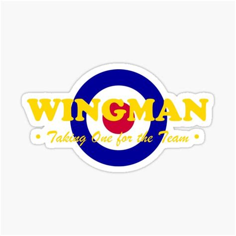 Wingman Raf Sticker For Sale By Pauljamesfarr Redbubble
