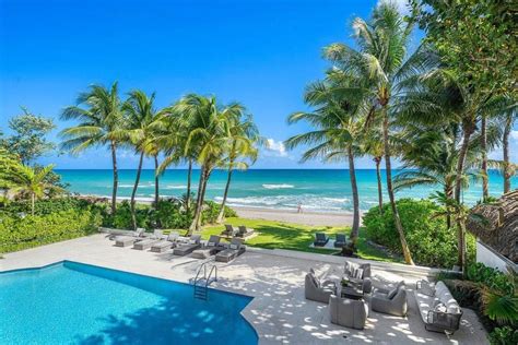 Home Of The Day A Stunning Oceanfront Estate In Golden Beachflorida