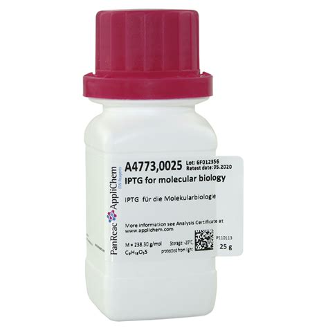 Iptg For Molecular Biology Dioxane Free Itw Reagents